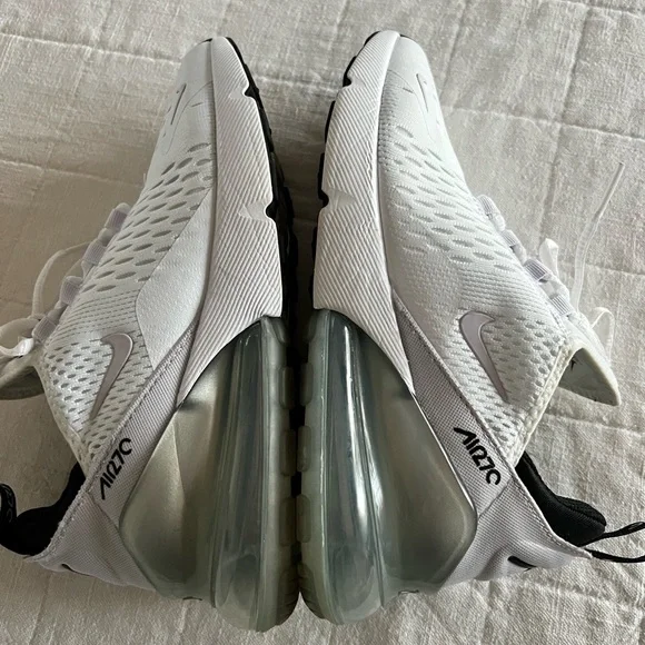 NIKE Air Max 270 youth 4.5 or women’s 6 white /black - Picture 13 of 16